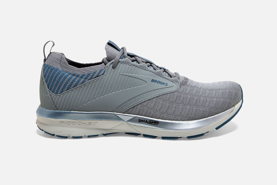 Brooks Ricochet 2 LE Mens UK - Road Running Shoes - Grey 095-YGMAVW